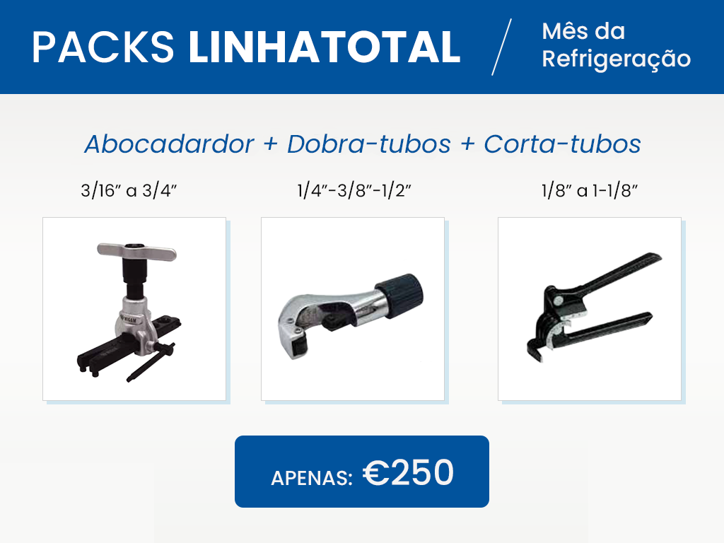 Packs LINHATOTAL com descontos no mês da Refrigeração!