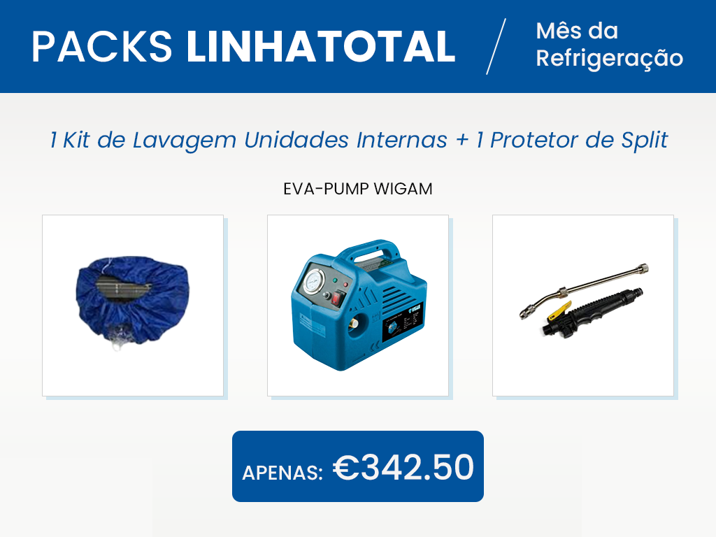 KIT de Limpeza de Evaporadores Wigam